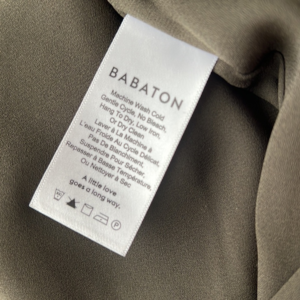 Aritzia olive jacket / zip up size xxs - Picture 5 of 5